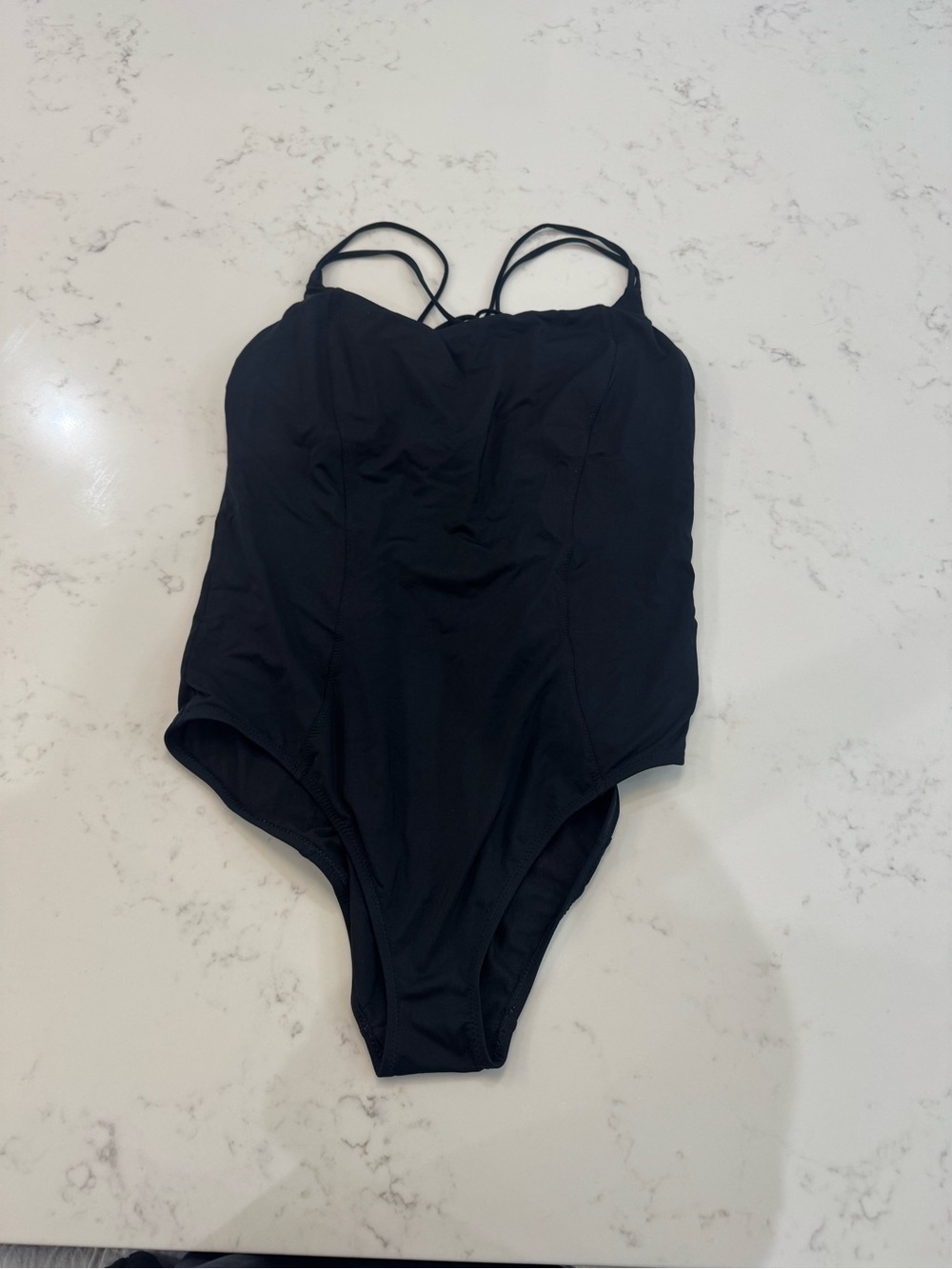 ATHLETA SIZE XL Classic Black WOMENS One-Piece Swimsuit